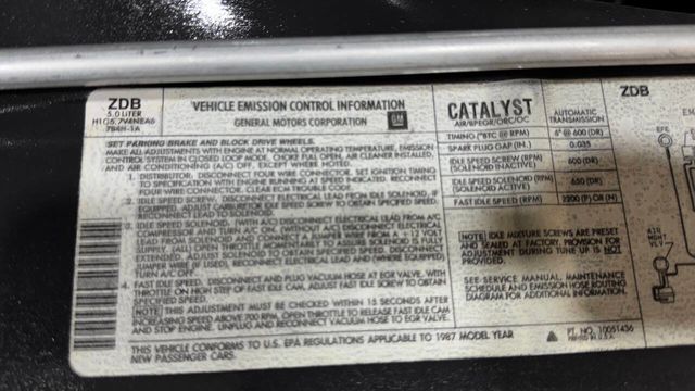 1987 Chevrolet Monte Carlo SS 2dr Coupe - 22881317 - 61