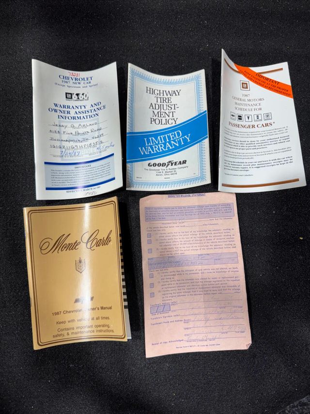 1987 Chevrolet Monte Carlo SS 2dr Coupe - 22881317 - 67