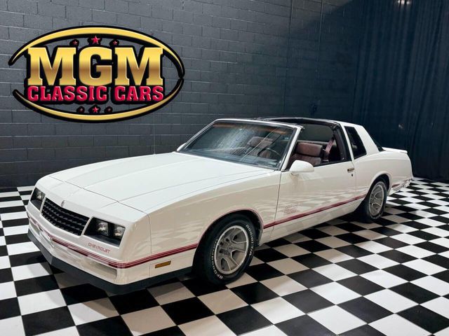 1987 Chevrolet Monte Carlo SS AEROCOUPE - T TOPS - 5.0 - NICE G BODY - 22984935 - 0
