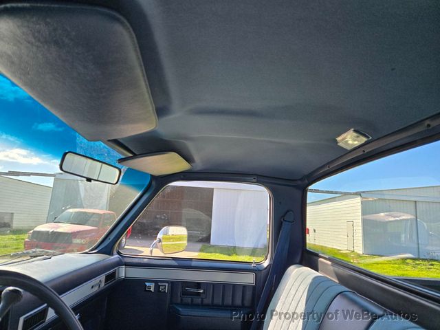 1987 Chevrolet R10 Custom Deluxe For Sale - 22782382 - 12