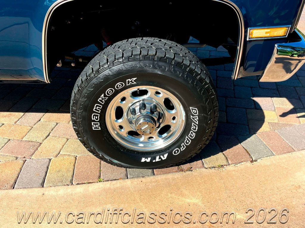 1987 Chevrolet Scottsdale K-30 4X4  - 22985226 - 58