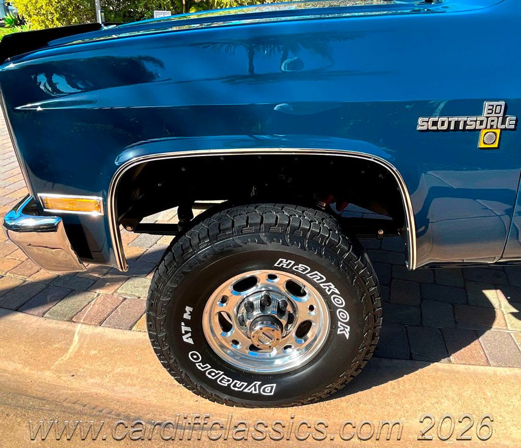 1987 Chevrolet Scottsdale K-30 4X4  - 22985226 - 60