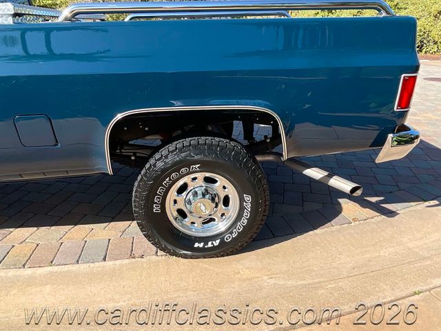 1987 Chevrolet Scottsdale K-30 4X4  - 22985226 - 73