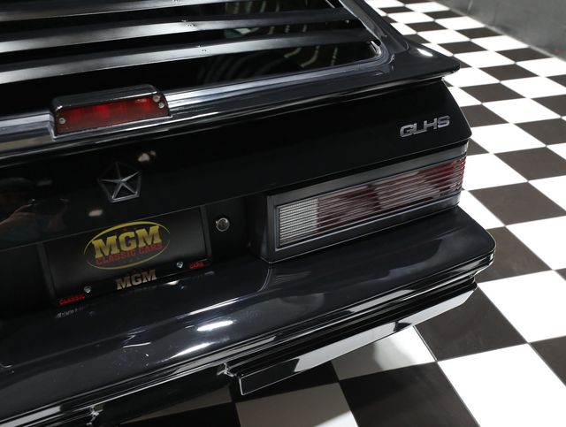1987 Dodge Charger Shelby Turbo - 5 SPEED - 1 OF 1000 BUILT- RARE - 23025268 - 22