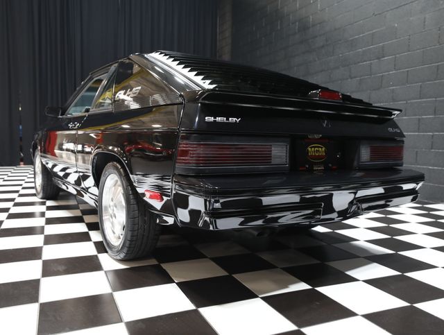 1987 Dodge Charger Shelby Turbo - 5 SPEED - 1 OF 1000 BUILT- RARE - 23025268 - 25