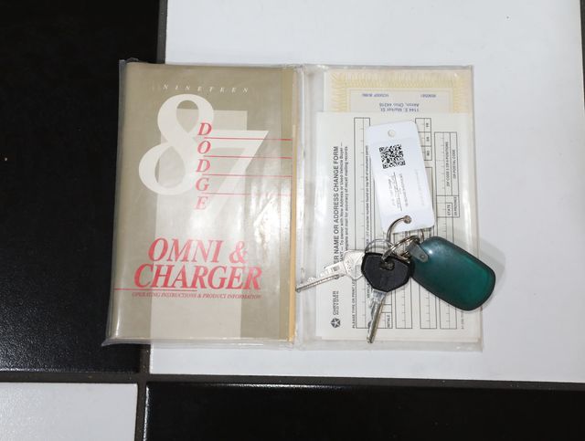 1987 Dodge Charger Shelby Turbo - 5 SPEED - 1 OF 1000 BUILT- RARE - 23025268 - 77