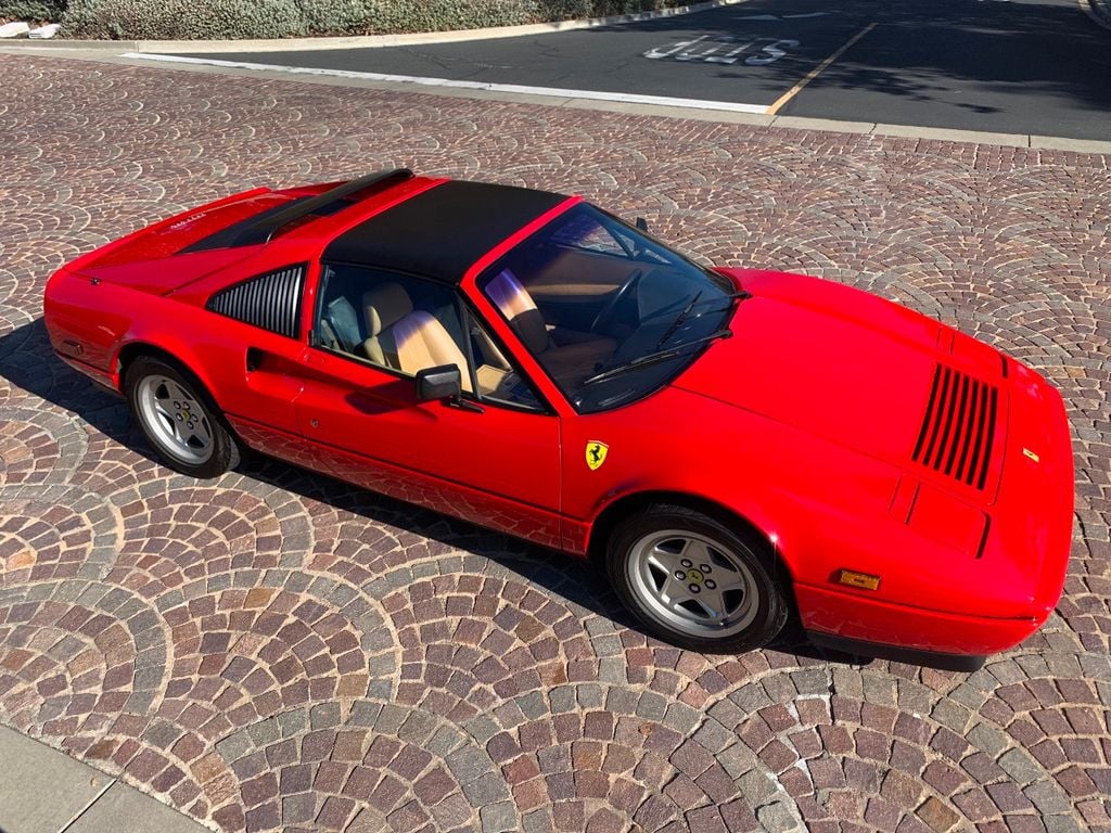 1987 Ferrari 328 1987 Ferrari 328 GTS  Red/Tan - 20459578 - 9