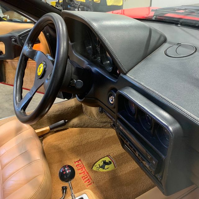 1987 Ferrari 328 1987 Ferrari 328 GTS  Red/Tan - 20459578 - 38