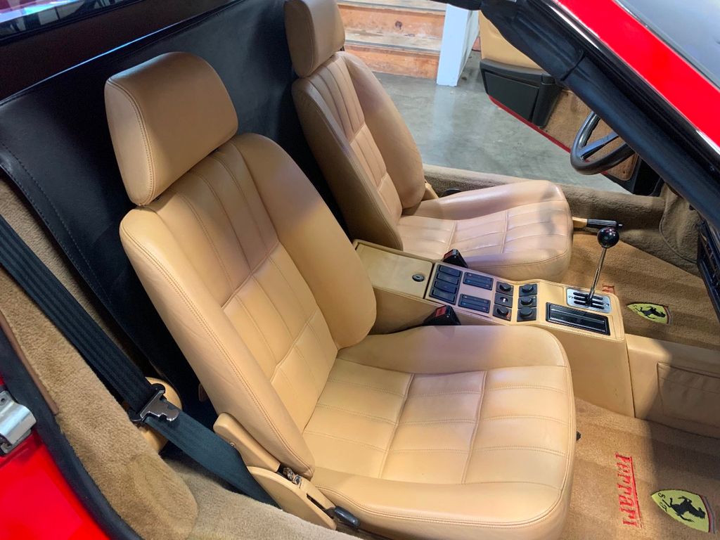 1987 Ferrari 328 1987 Ferrari 328 GTS  Red/Tan - 20459578 - 43