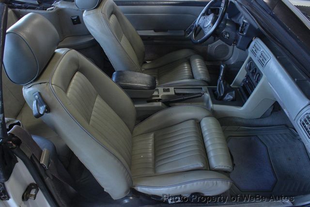 1987 Ford Mustang Convertible, 5.0L V8, 5-Speed Manual, Cold A/C, Classic Foxbody! - 23057751 - 13