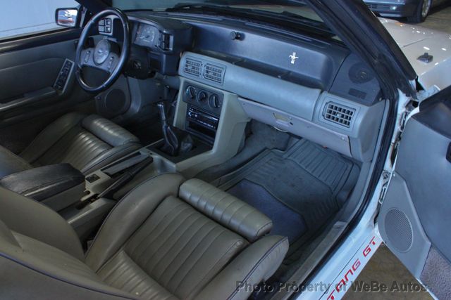 1987 Ford Mustang Convertible, 5.0L V8, 5-Speed Manual, Cold A/C, Classic Foxbody! - 23057751 - 14
