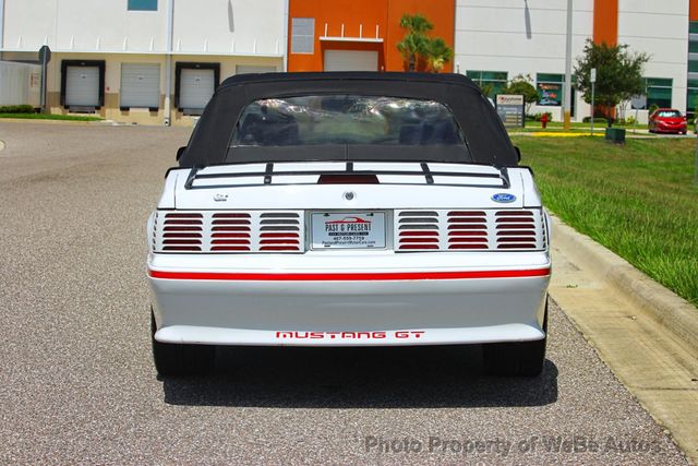 1987 Ford Mustang Convertible, 5.0L V8, 5-Speed Manual, Cold A/C, Classic Foxbody! - 23057751 - 3