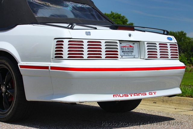 1987 Ford Mustang Convertible, 5.0L V8, 5-Speed Manual, Cold A/C, Classic Foxbody! - 23057751 - 65