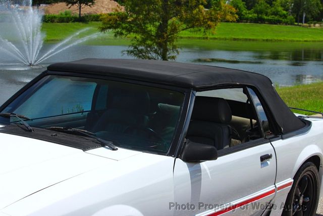 1987 Ford Mustang Convertible, 5.0L V8, 5-Speed Manual, Cold A/C, Classic Foxbody! - 23057751 - 77