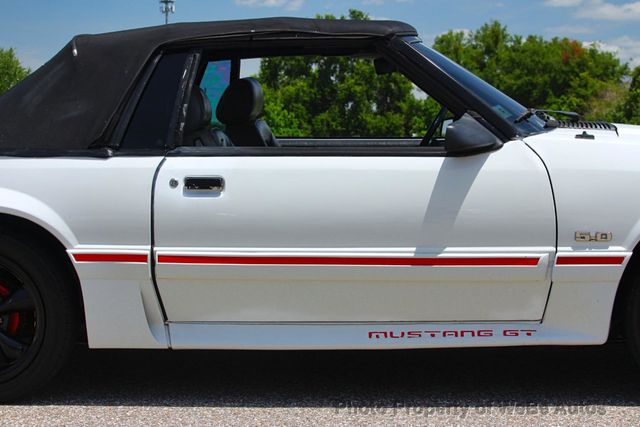 1987 Ford Mustang Convertible, 5.0L V8, 5-Speed Manual, Cold A/C, Classic Foxbody! - 23057751 - 91