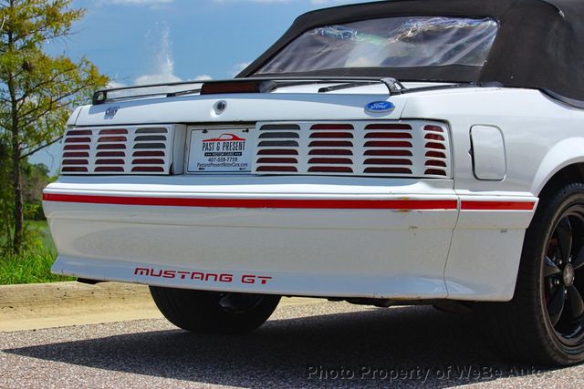1987 Ford Mustang Convertible, 5.0L V8, 5-Speed Manual, Cold A/C, Classic Foxbody! - 23057751 - 94