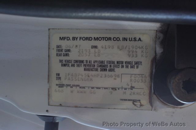 1987 Ford Mustang GT - 23057751 - 20