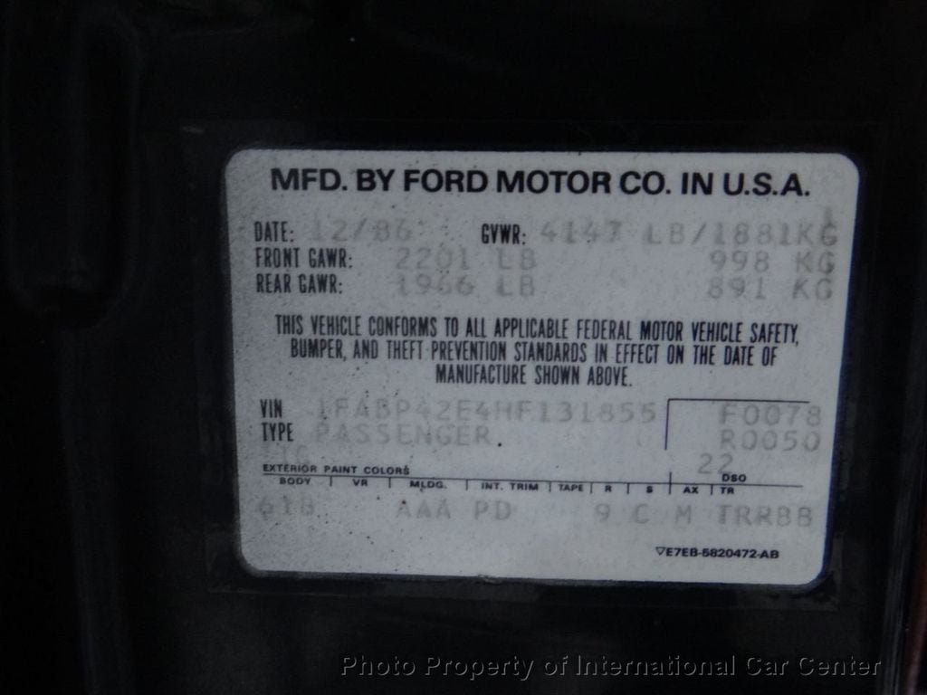 1987 Ford Mustang GT 5.0 SALEEN Replica - 20528002 - 85