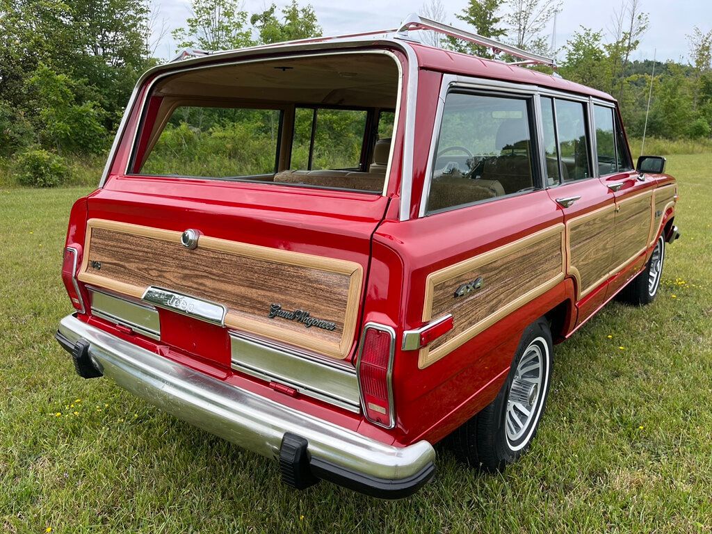 1987 Jeep Grand Wagoneer Colorado Red 4x4 - 22433083 - 2