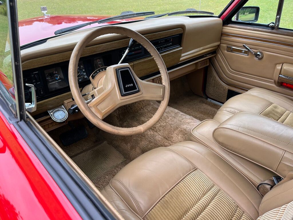 1987 Jeep Grand Wagoneer Colorado Red 4x4 - 22433083 - 40