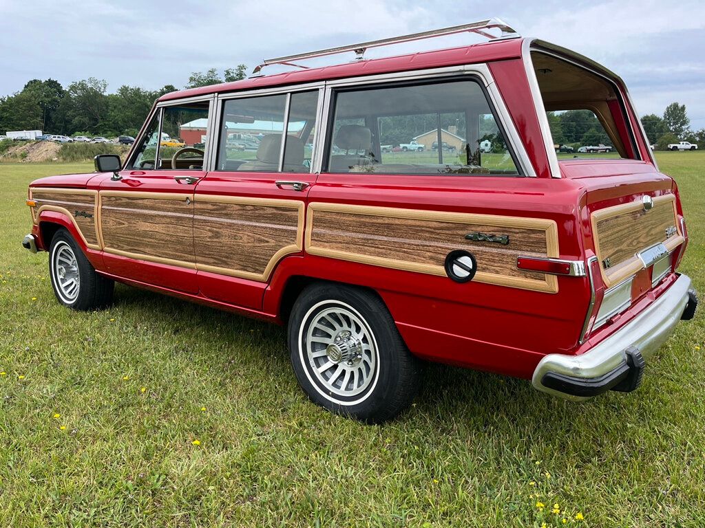 1987 Jeep Grand Wagoneer Colorado Red 4x4 - 22433083 - 4