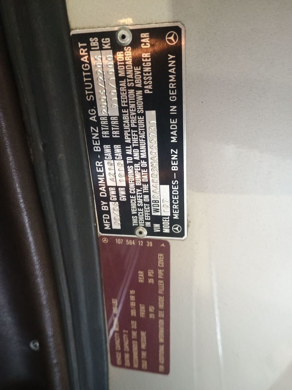 1987 Mercedes-Benz 560 SL 1 Owner Clean Carfax - 22969904 - 63