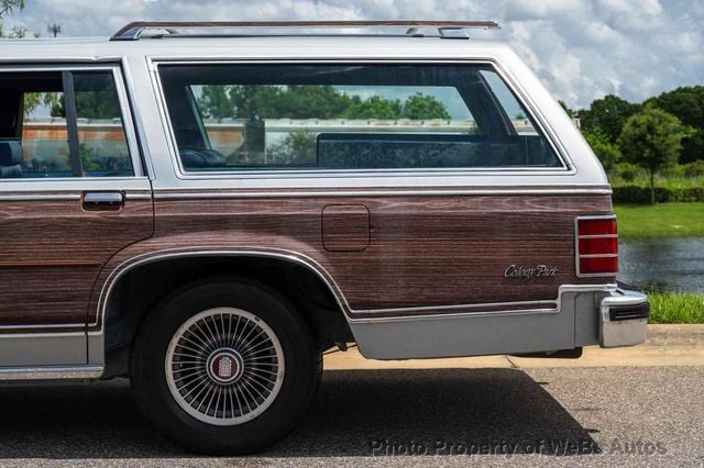 1987 Mercury Grand Marquis Colony Park GS Station Wagon - 22548362 - 22