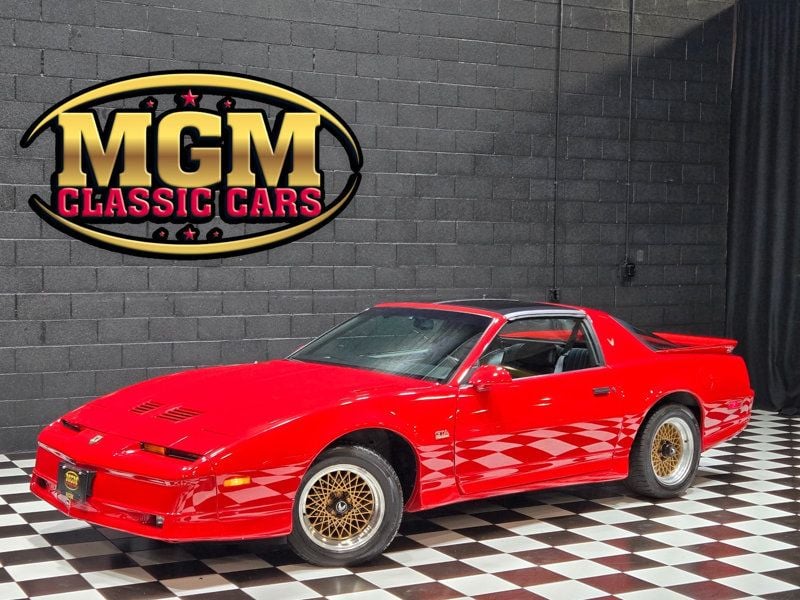 1987 Pontiac Trans Am TRANS AM GTA - T TOPS - 5 SPEED - FLAME RED - 22972968 - 0