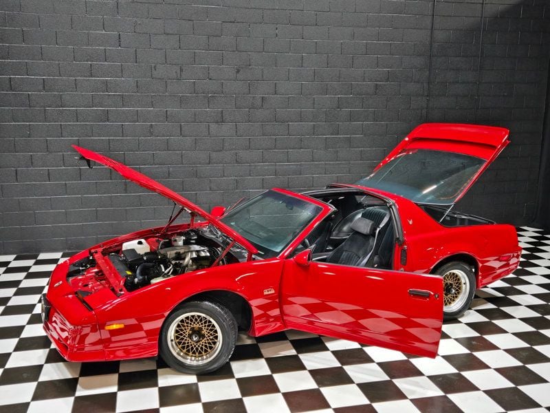 1987 Pontiac Trans Am TRANS AM GTA - T TOPS - 5 SPEED - FLAME RED - 22972968 - 86