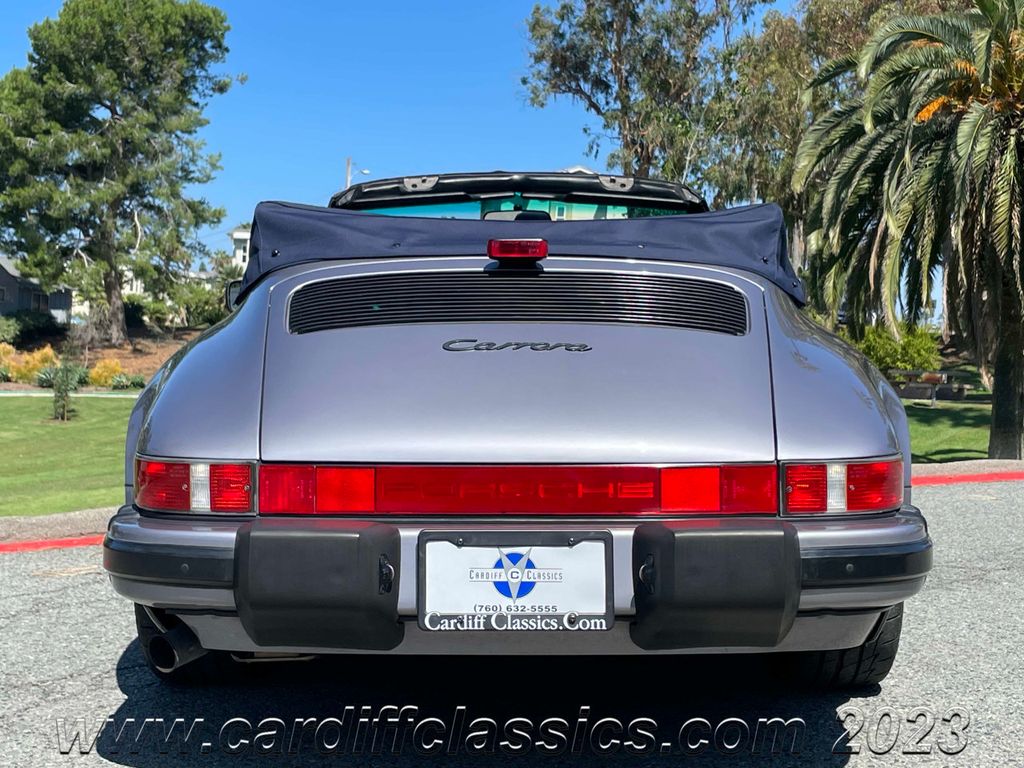1987 Porsche 911 Cabriolet  - 22065004 - 16