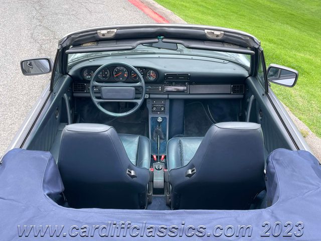 1987 Porsche 911 Cabriolet  - 22065004 - 19