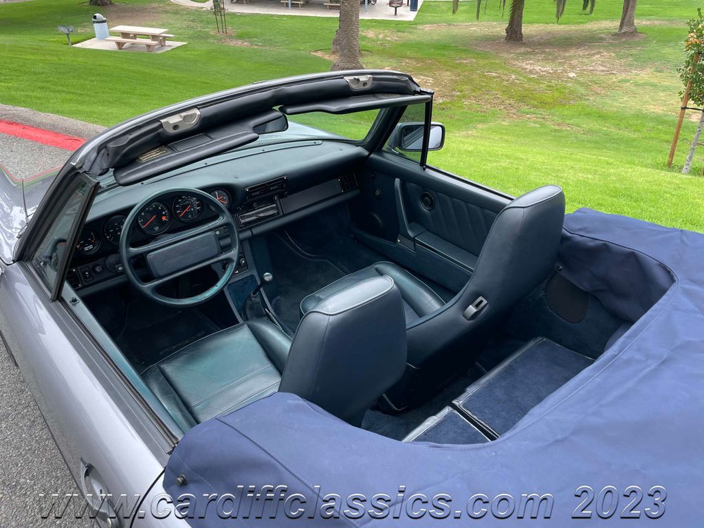 1987 Porsche 911 Cabriolet  - 22065004 - 29