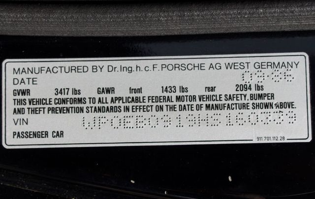 1987 Porsche 911 Targa  - 20905648 - 30