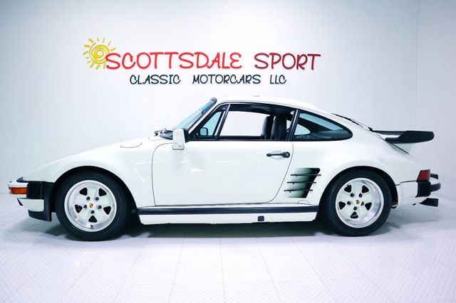 1987 Porsche 930 Factory Flachbau WHITE-BLACK...14,600 Miles...1 of 357 Produced!! - 21212710 - 0