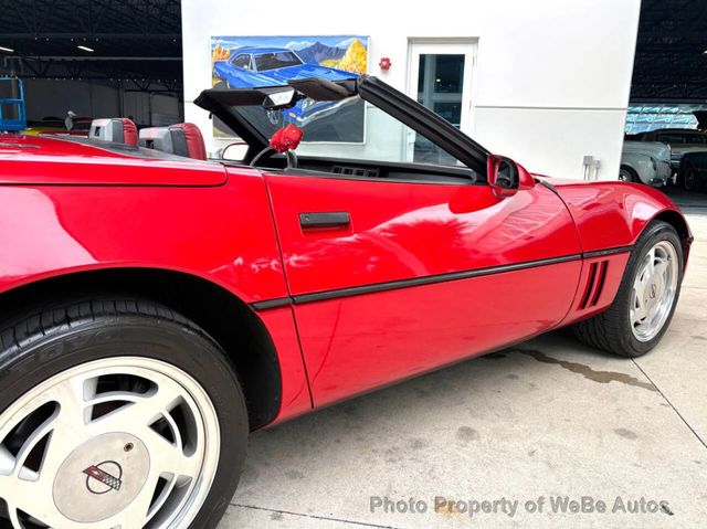 1988 Chevrolet Corvette Base 2dr Convertible - 23037389 - 17
