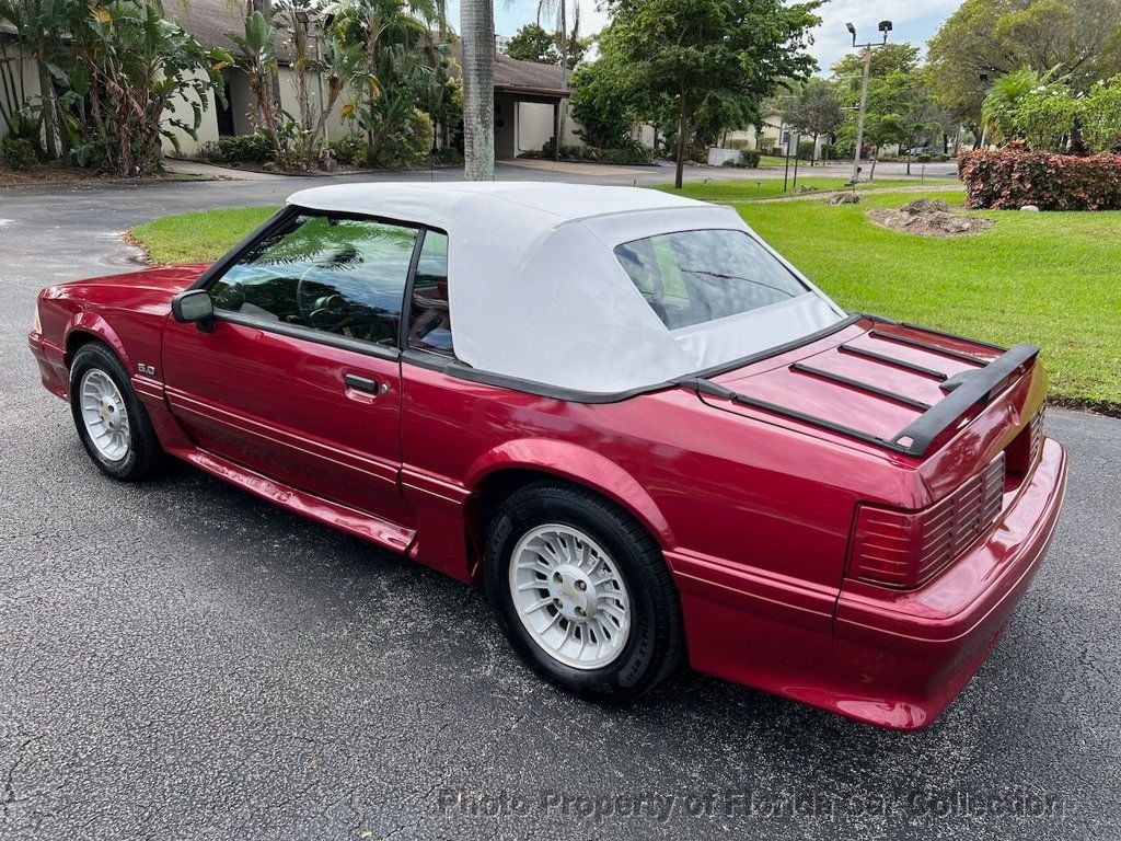 1988 Ford Mustang GT 5.0L Convertible - 22086528 - 34