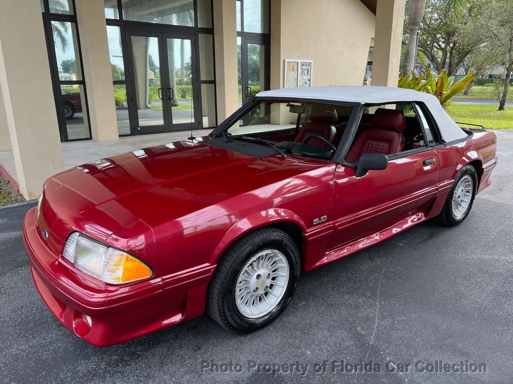 1988 Ford Mustang GT 5.0L Convertible - 22086528 - 78