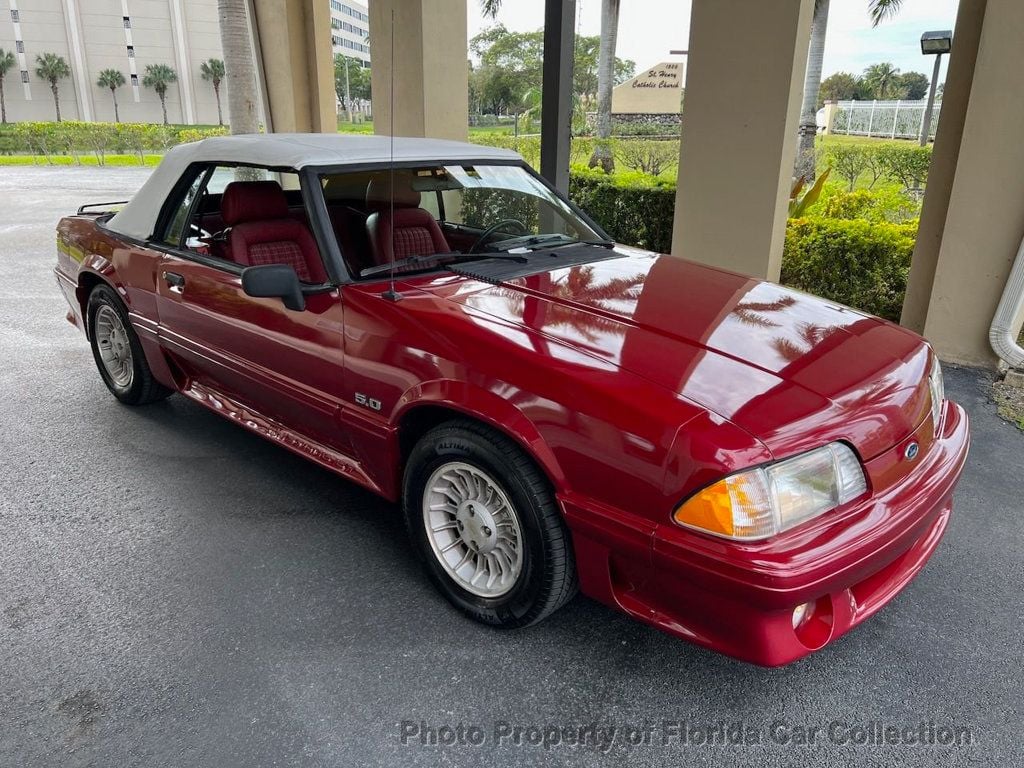 1988 Ford Mustang GT 5.0L Convertible - 22086528 - 79