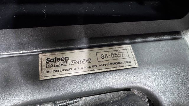 1988 Ford Mustang SALEEN #557 - 302 - 5 SPEED -SEE VIDEO - 22987377 - 43