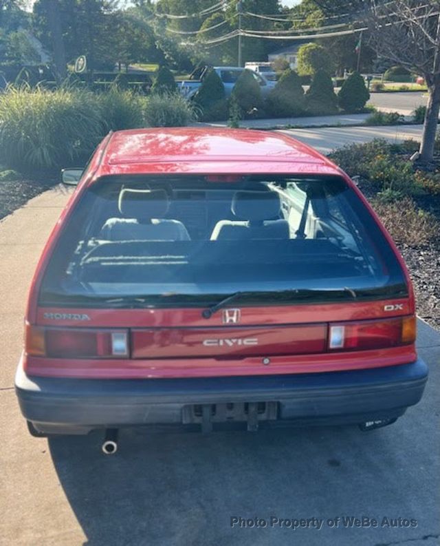 1988 Honda Civic DX Hatchback - 22130356 - 4