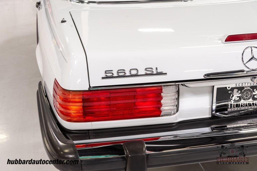 1988 Mercedes-Benz 560SL  - 22391073 - 39