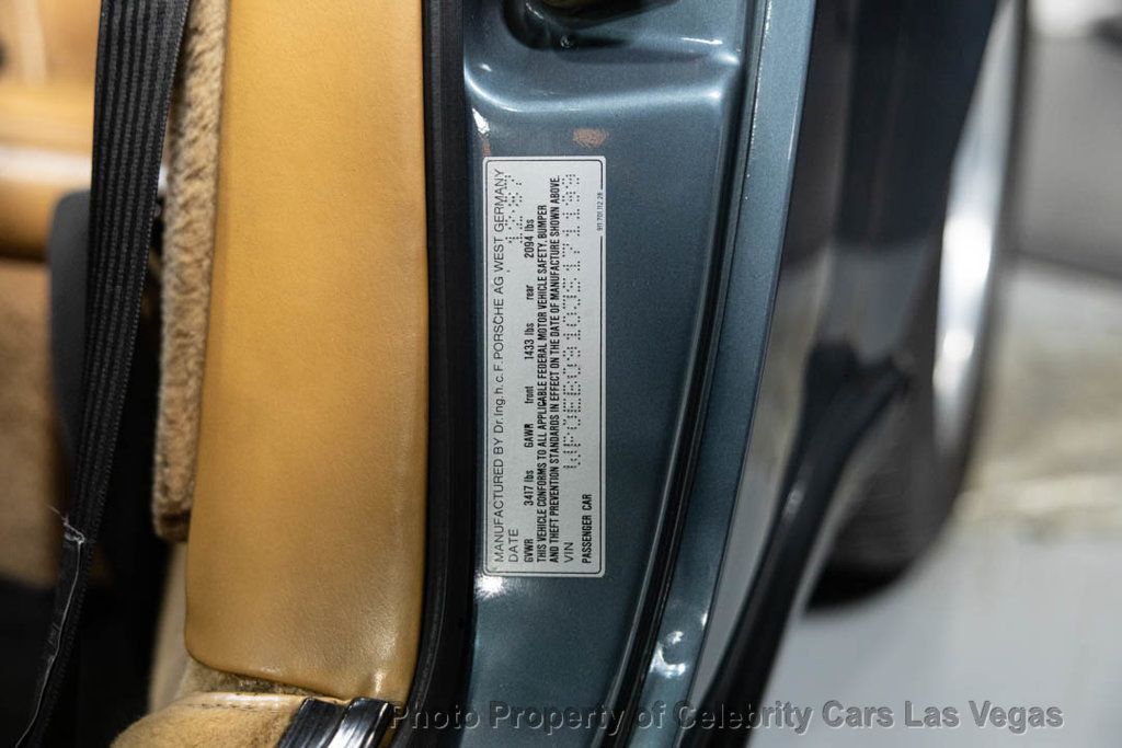 1988 Porsche 911 911 Cabriolet  G50 - 23020999 - 44