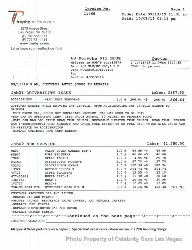 1988 Porsche 911 911 Cabriolet  G50 - 23020999 - 65