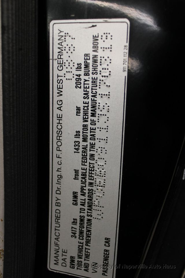 1988 Porsche 911 CARRERA - 22903067 - 36