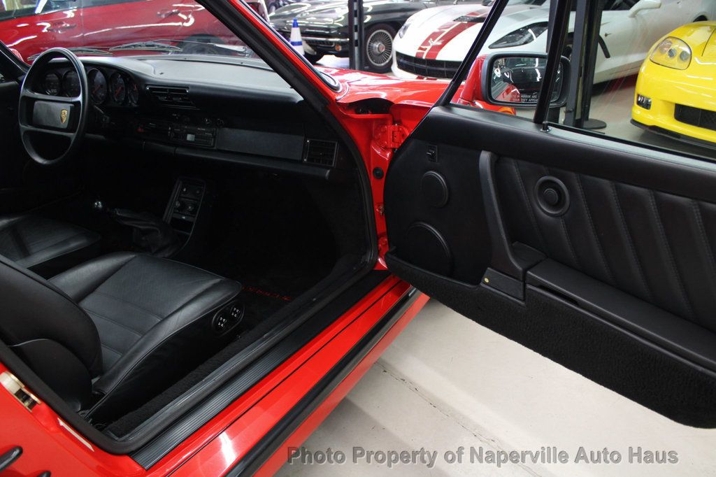 1988 Porsche 911 Turbo Cabriolet photo 25