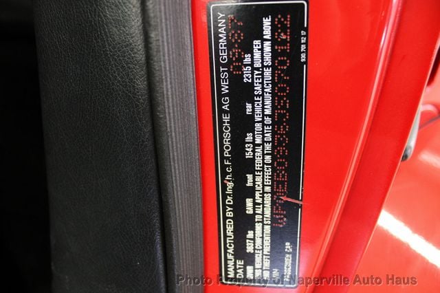 1988 Porsche 911 Slant Nose Turbo Cabriolet - 22902417 - 59