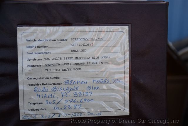 1988 Rolls-Royce Corniche Base Trim - 22914036 - 71