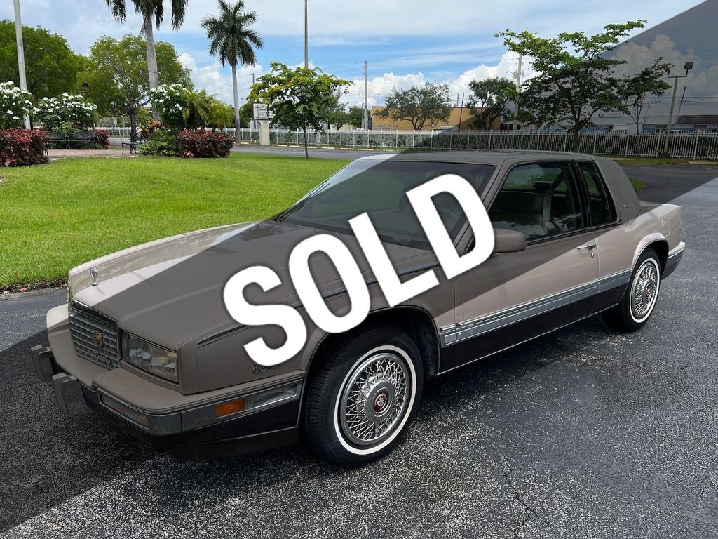 1989 Used Cadillac Eldorado Biarritz Coupe at Florida Car Collection