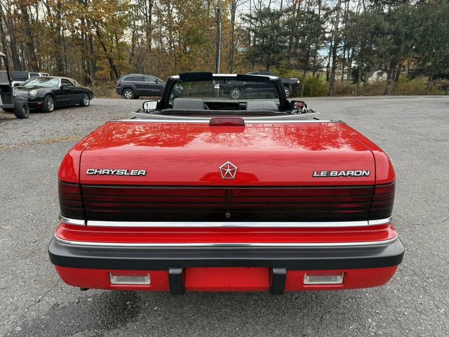 1989 Chrysler Lebaron CLEAN CARFAX - 23068312 - 25