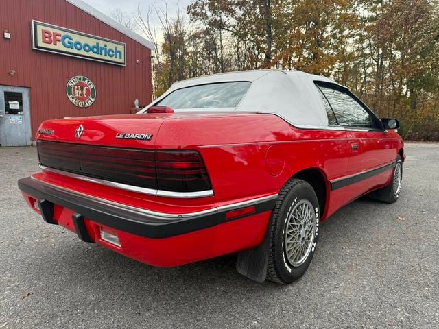 1989 Chrysler Lebaron CLEAN CARFAX - 23068312 - 2